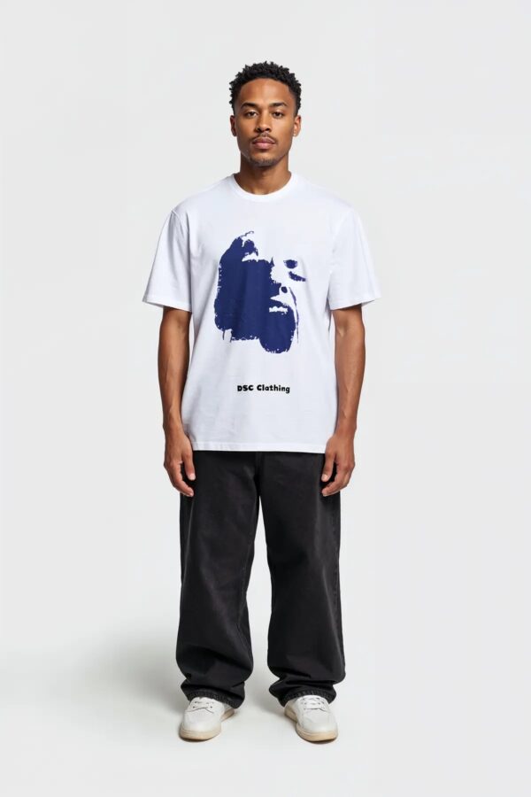 Echo Tee white/blue
